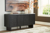 Bay Furniture Gallery - Ashley Furniture - Farrelmore Accent Cabinet - Accent Cabinet / Black - A4000659